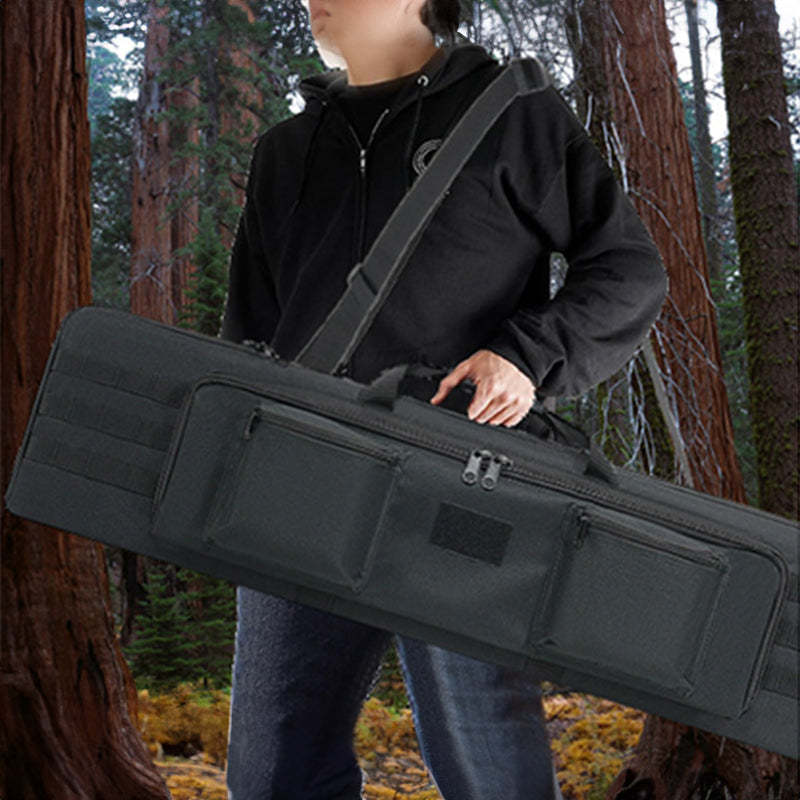 Firearm gear: pistol bags, rifle case, carbine backpack, sniper pistol protector, airsoft bag & hunting accessories.