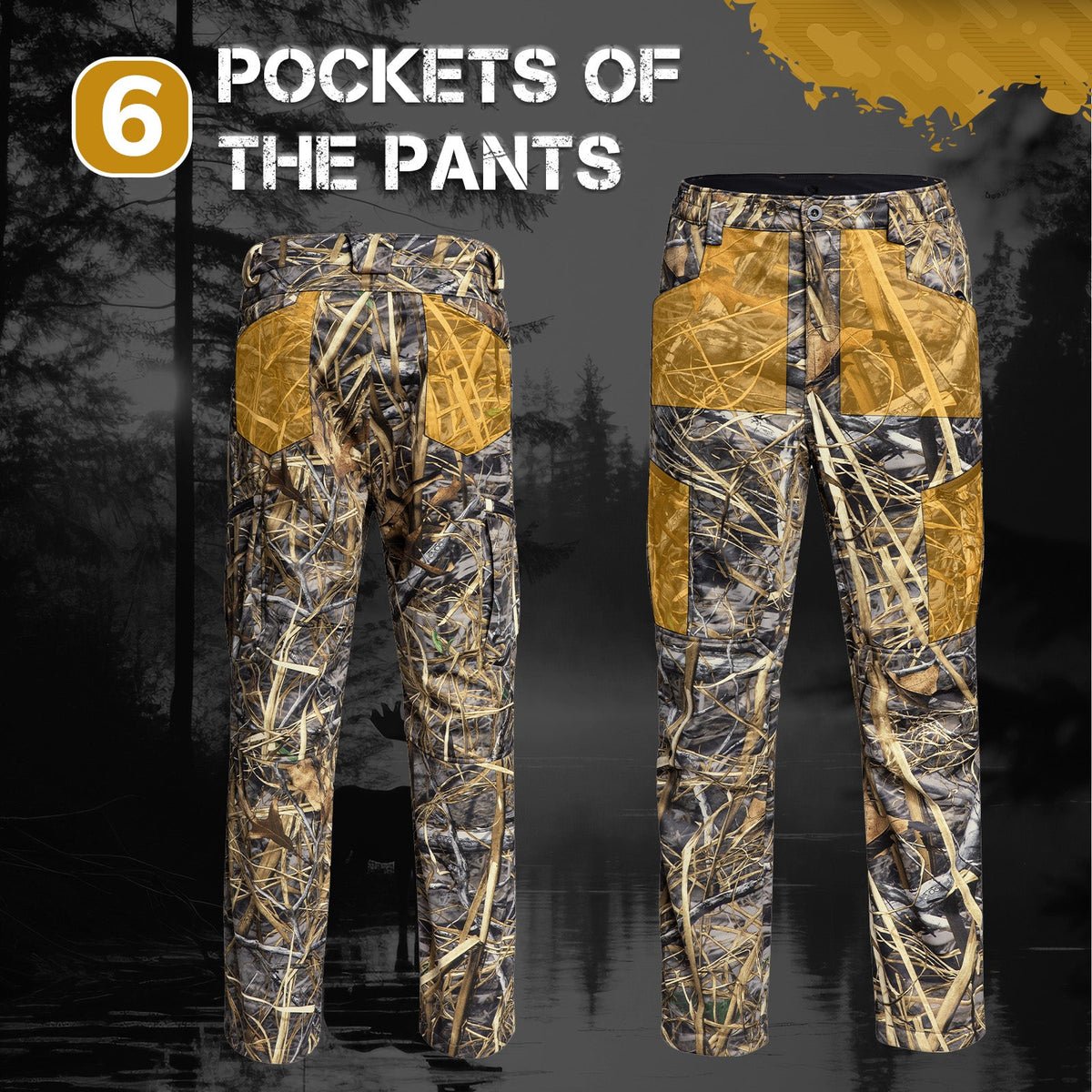 VOTAGOO® Quiet Hunting Pants