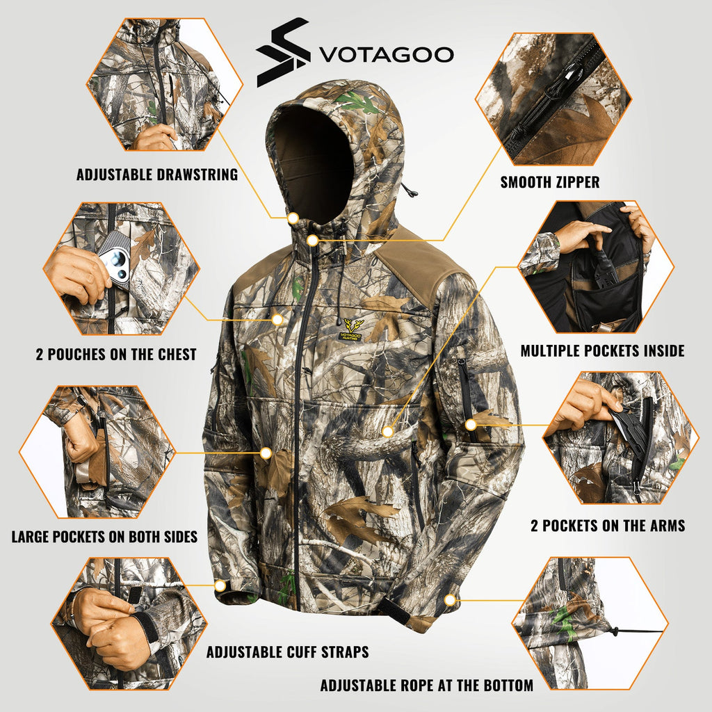 VOTAGOO® Quiet Hunting Jacket