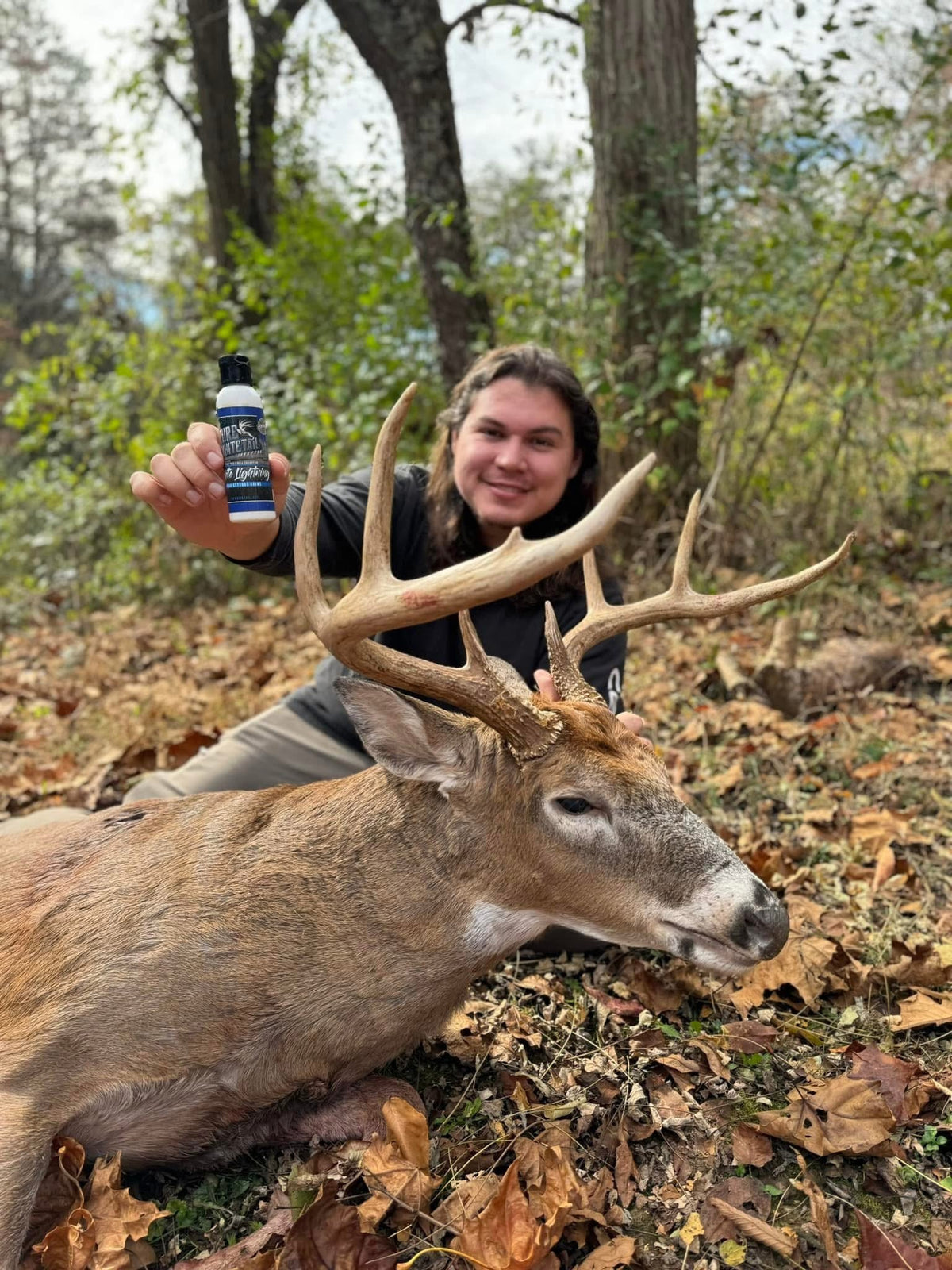 2oz White Lightning Peak Estrous | Premium Doe Estrous Scent for Serious Whitetail Hunters