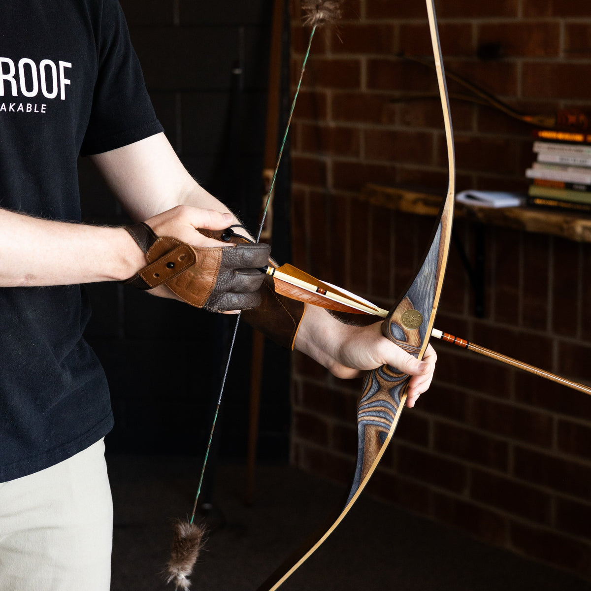 Wood Arrows Made in the USA - 6 Pack