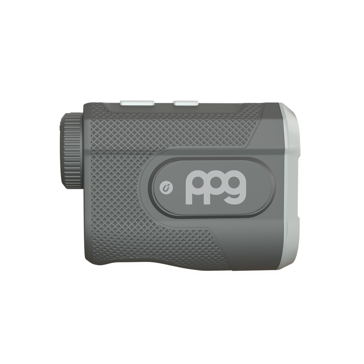 A2 Laser Rangefinder with Slope - Magnetic, Long Lasting Battery - Black & Gray