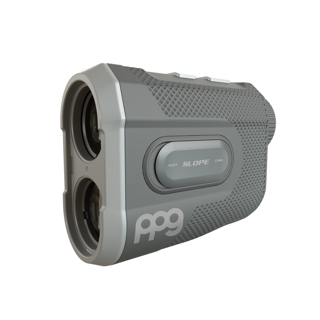 A2 Laser Rangefinder with Slope - Magnetic, Long Lasting Battery - Black & Gray