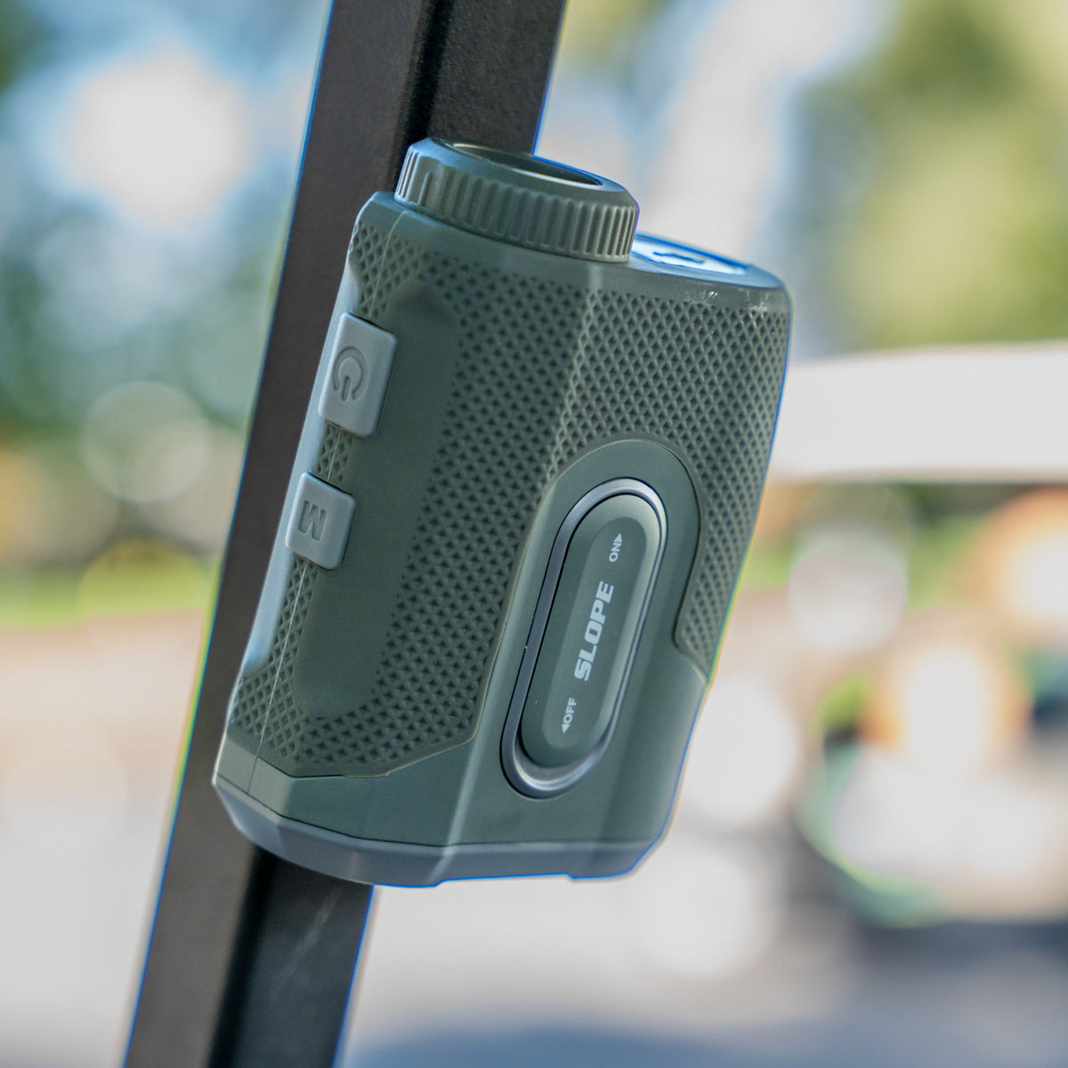 A2 Laser Rangefinder with Slope - Magnetic, Long Lasting Battery - Black & Gray