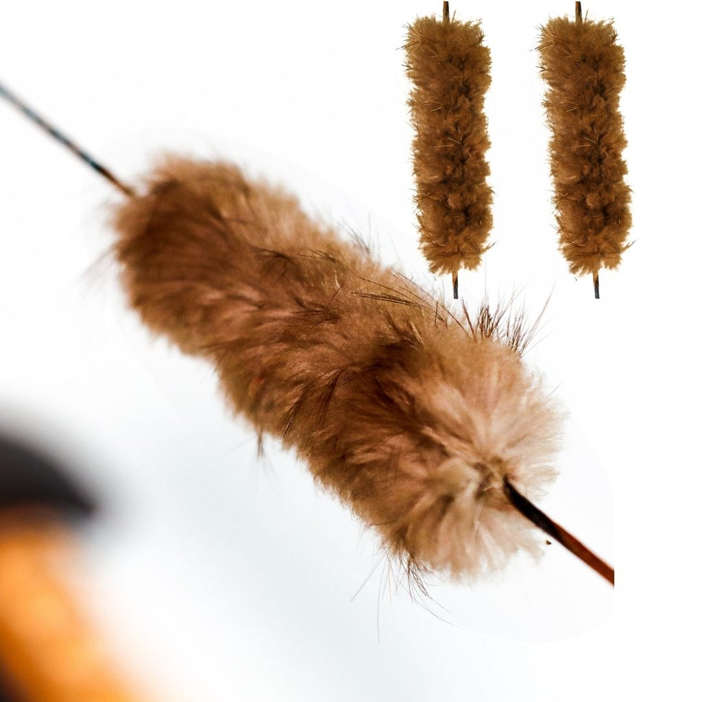 Beaver Fur Bow String Silencers
