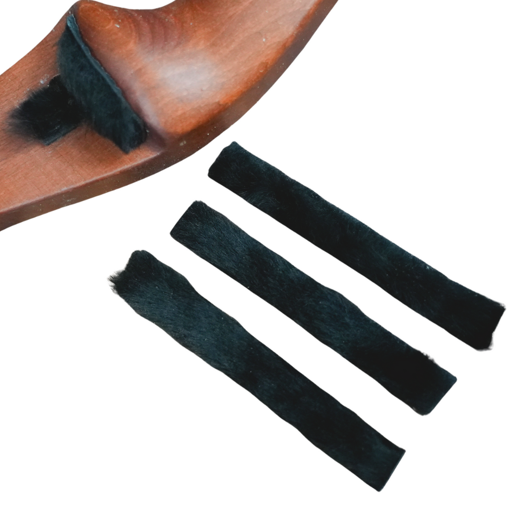 Recurve Limb Silencers and Arrow Shelf Bow Silencing Kit - Peel and Stick - Trim to size